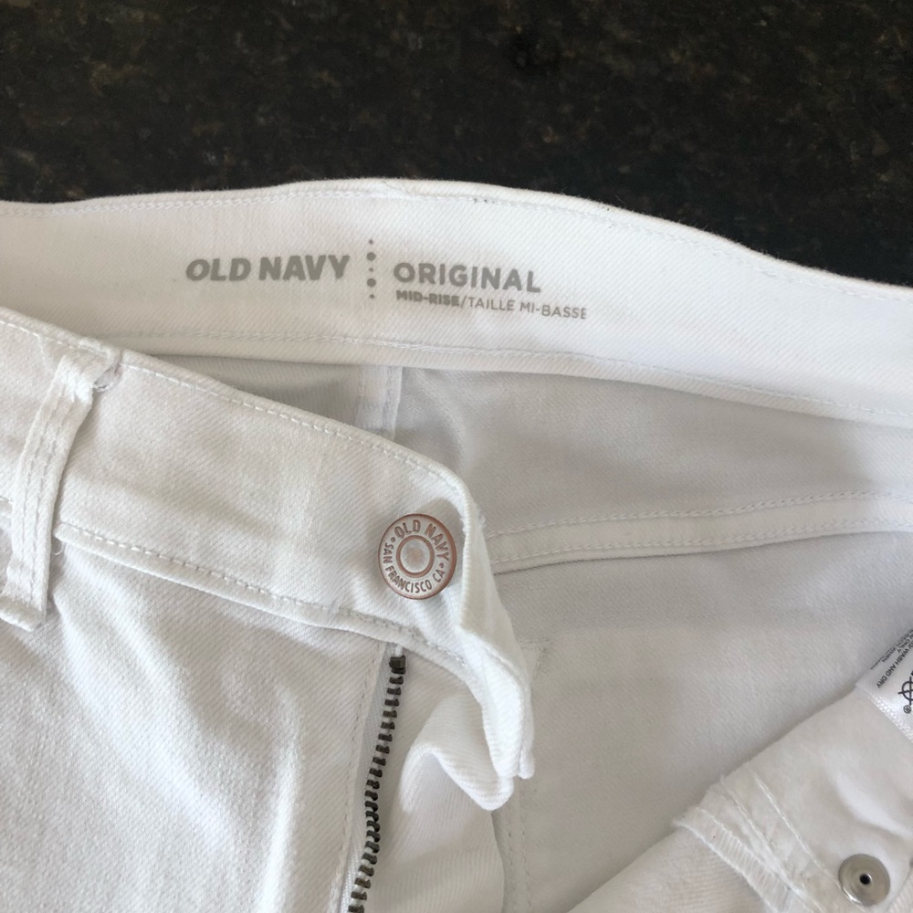 Old navy white pants